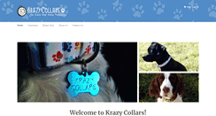 Desktop Screenshot of krazycollars.com